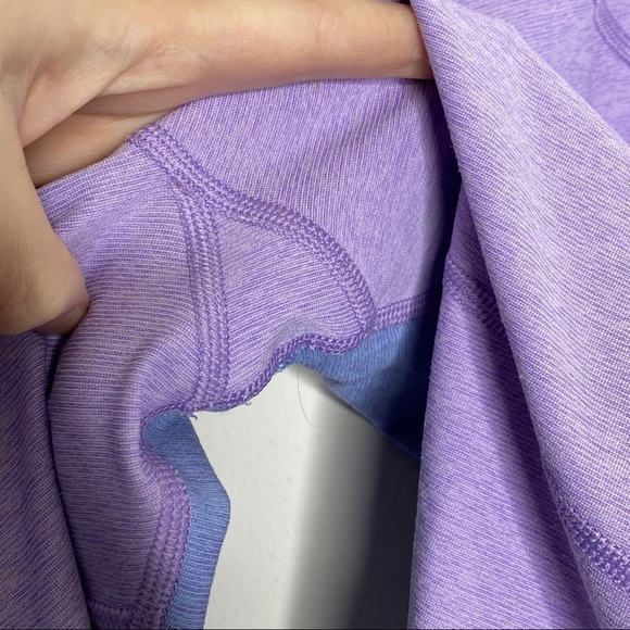 Outdoor Voices 3/4 Two-Tone Legging Lavender Lilac - Picture 4 of 7